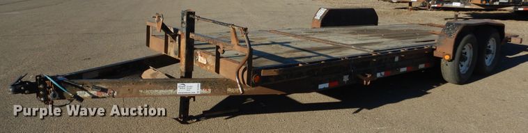 image for item DL5844 2016 PJ  tilt deck utility trailer