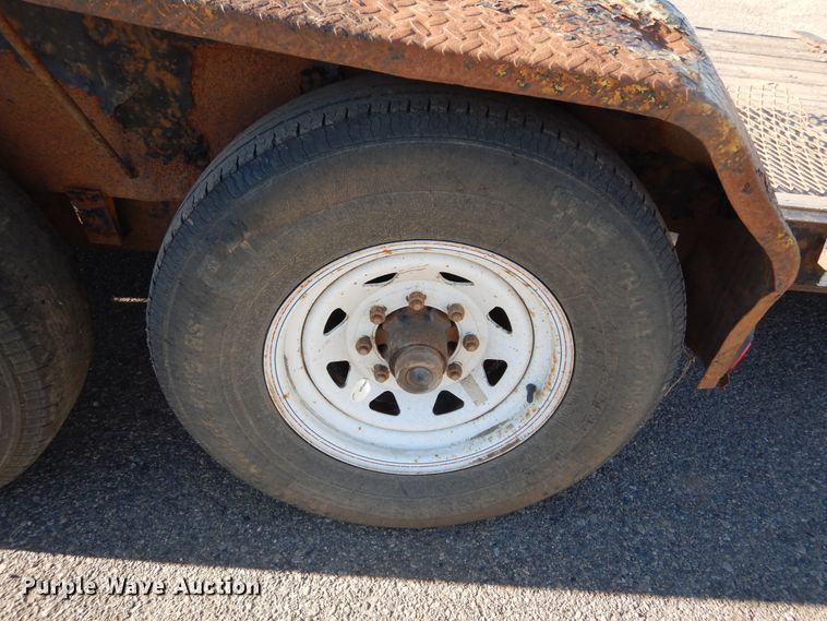 image for item DL5844 2016 PJ  tilt deck utility trailer