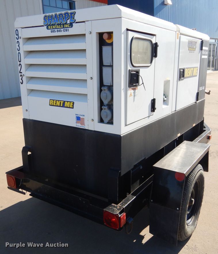 image for item DL5850 2013 Atlas Copco QAS45  generator