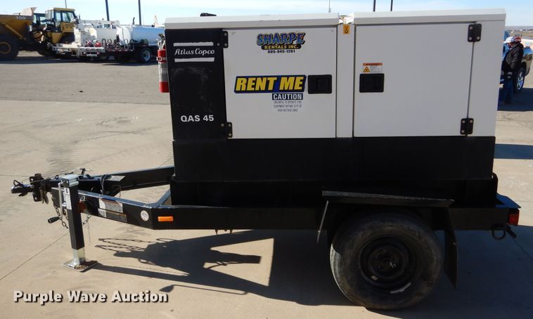 image for item DL5850 2013 Atlas Copco QAS45  generator
