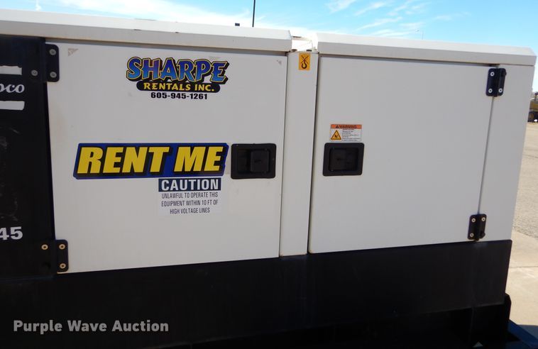 image for item DL5850 2013 Atlas Copco QAS45  generator