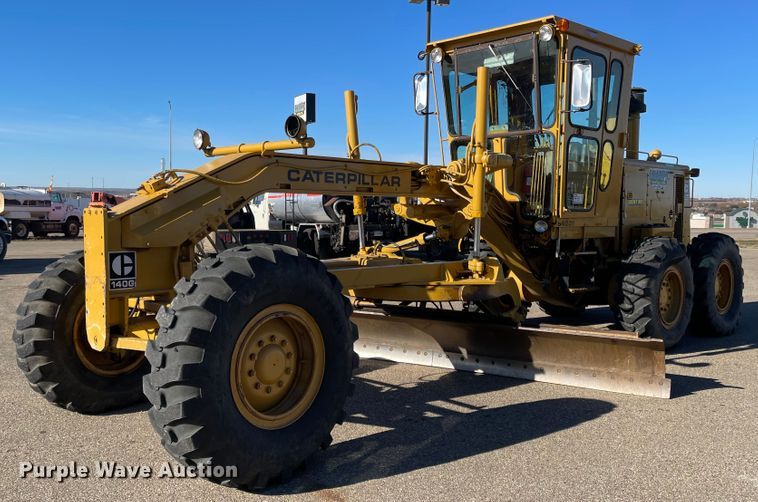 image for item DL5853 1979 Caterpillar 140G  motor grader