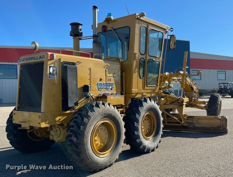 image for item DL5853 1979 Caterpillar 140G  motor grader