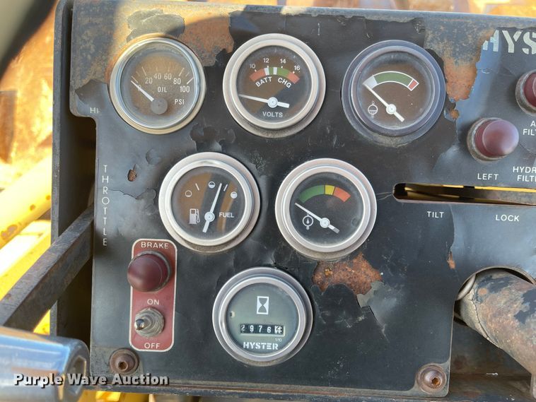 image for item IK9721 Hyster C852A  single drum vibratory roller