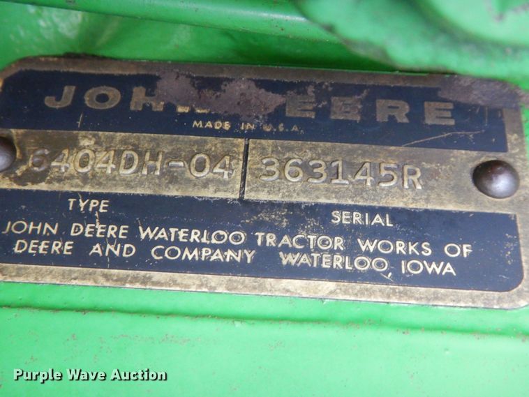 image for item KY9508 1974 John Deere 4230  tractor