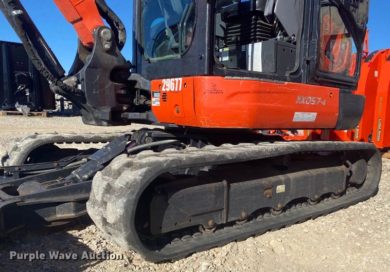 image for item DL6735 2018 Kubota KX057-4  mini excavator