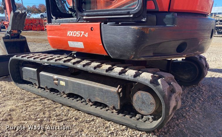 image for item DL6735 2018 Kubota KX057-4  mini excavator