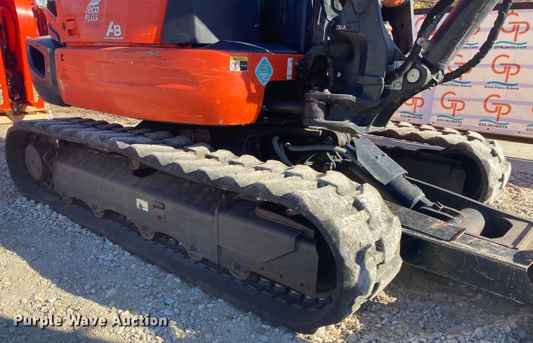 image for item DL6735 2018 Kubota KX057-4  mini excavator