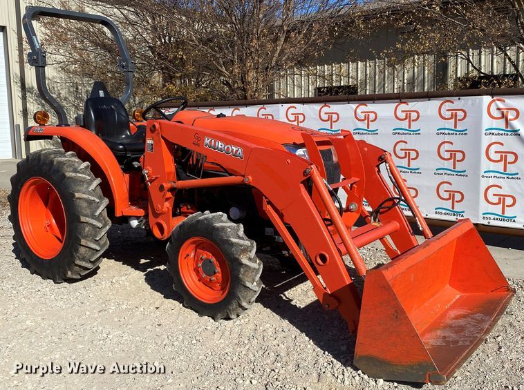 image for item DL6741 2019 Kubota L3301DT  MFWD tractor