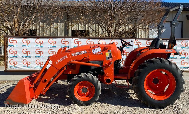 image for item DL6741 2019 Kubota L3301DT  MFWD tractor