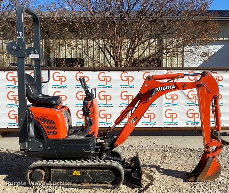 image for item DL6743 2019 Kubota K008-3  mini excavator