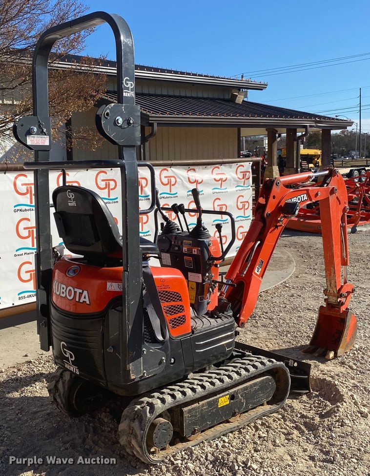 image for item DL6743 2019 Kubota K008-3  mini excavator