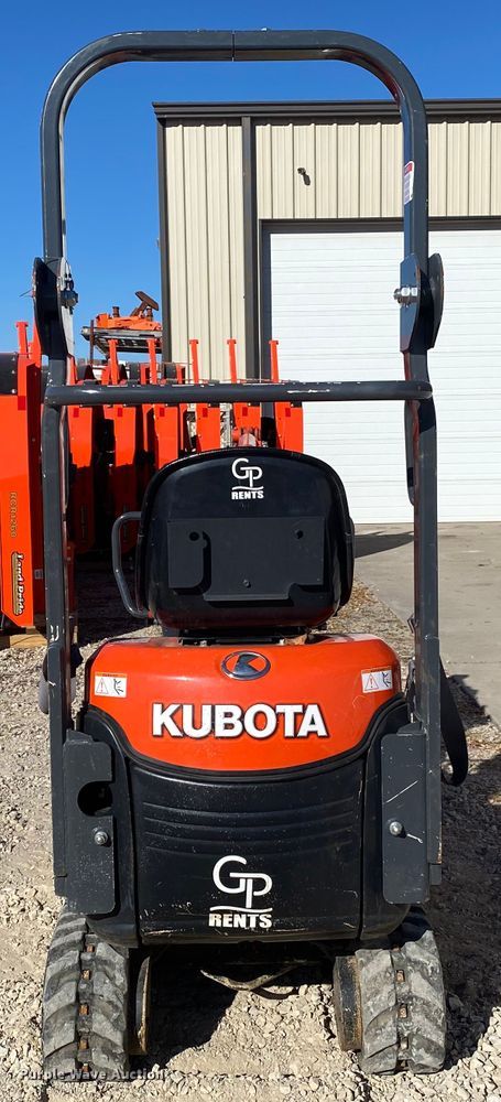 image for item DL6743 2019 Kubota K008-3  mini excavator