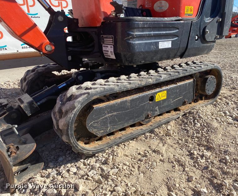 image for item DL6743 2019 Kubota K008-3  mini excavator