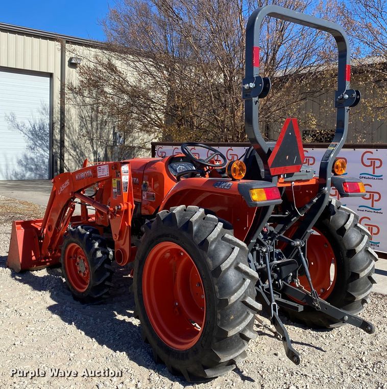 image for item DL6745 2019 Kubota L3301DT  MFWD tractor