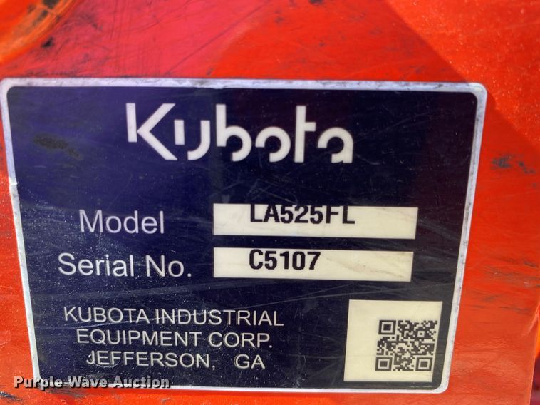 image for item DL6745 2019 Kubota L3301DT  MFWD tractor