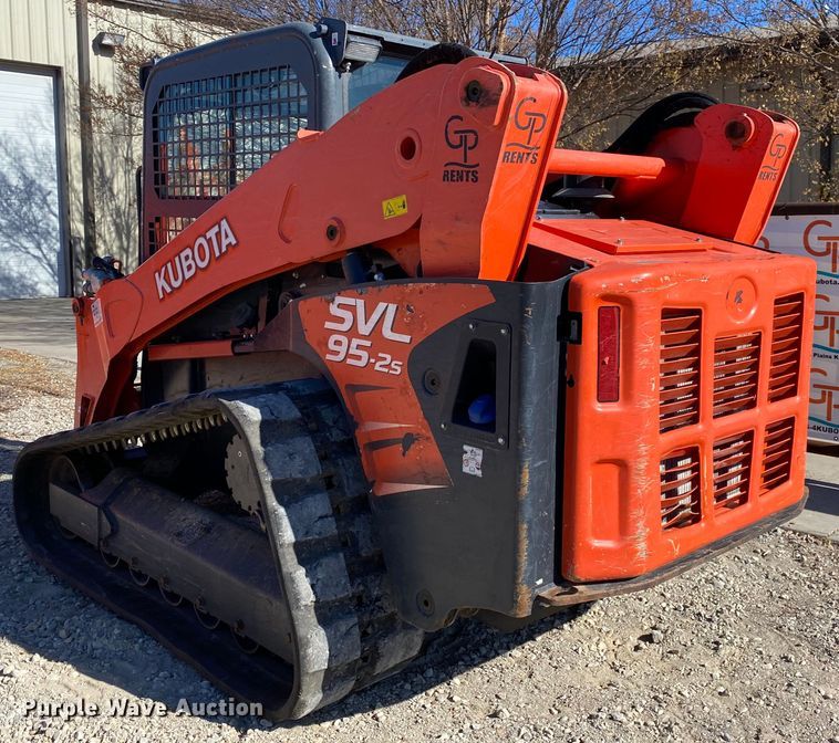image for item DL6749 2019 Kubota SVL95-2S  tracked skid steer loader