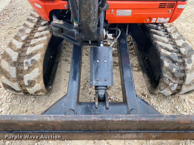 image for item DL6751 2020 Kubota U27-4  mini excavator