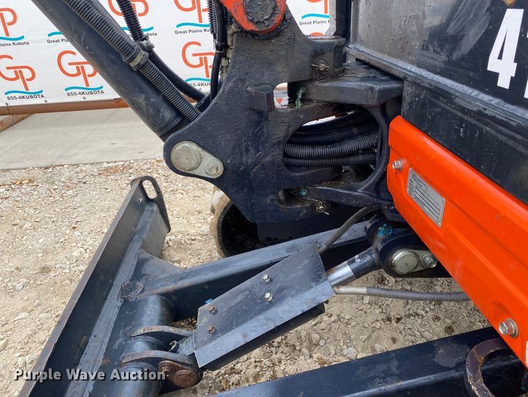 image for item DL6751 2020 Kubota U27-4  mini excavator