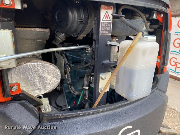 image for item DL6751 2020 Kubota U27-4  mini excavator