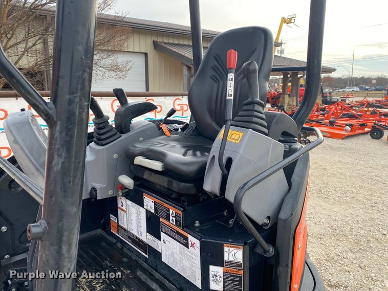 image for item DL6751 2020 Kubota U27-4  mini excavator