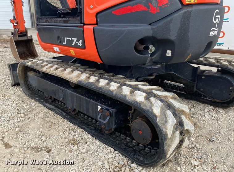 image for item DL6751 2020 Kubota U27-4  mini excavator