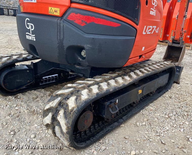 image for item DL6751 2020 Kubota U27-4  mini excavator