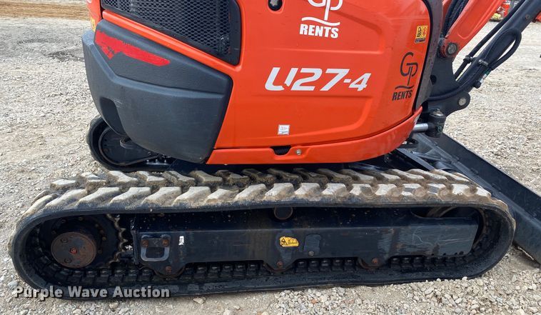image for item DL6751 2020 Kubota U27-4  mini excavator