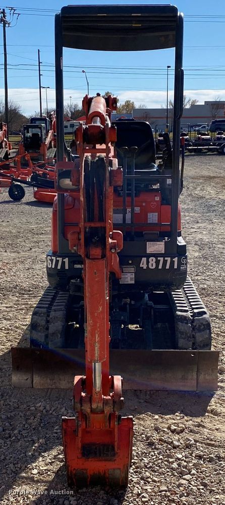 image for item DL6752 2019 Kubota U17  mini excavator