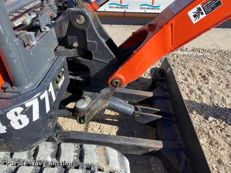 image for item DL6752 2019 Kubota U17  mini excavator