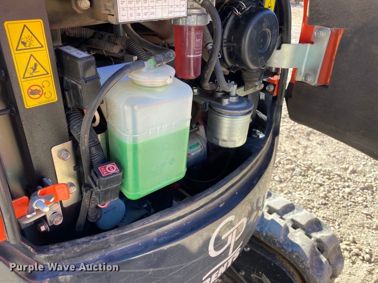 image for item DL6752 2019 Kubota U17  mini excavator