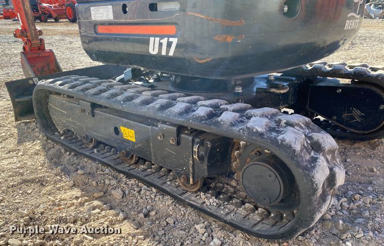 image for item DL6752 2019 Kubota U17  mini excavator