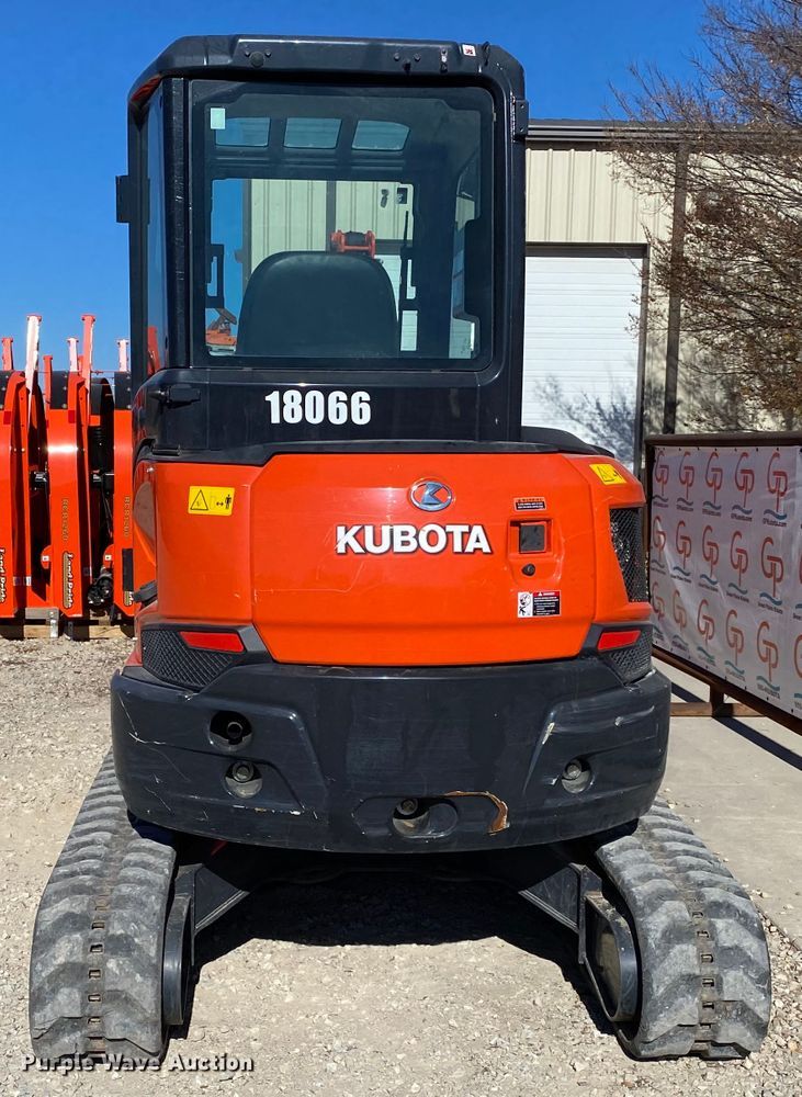 image for item DL6753 2020 Kubota U35-4  mini excavator