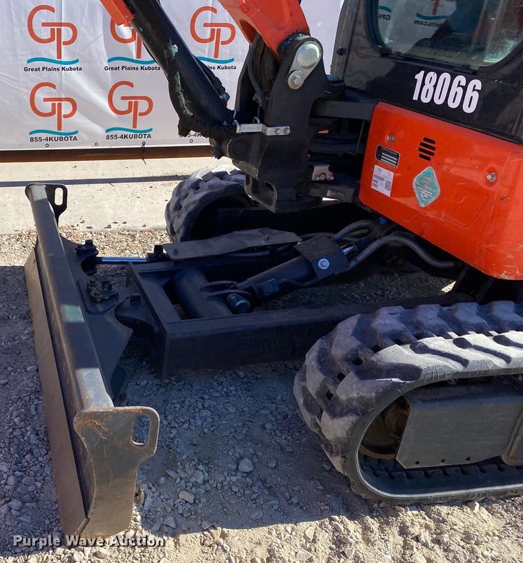 image for item DL6753 2020 Kubota U35-4  mini excavator