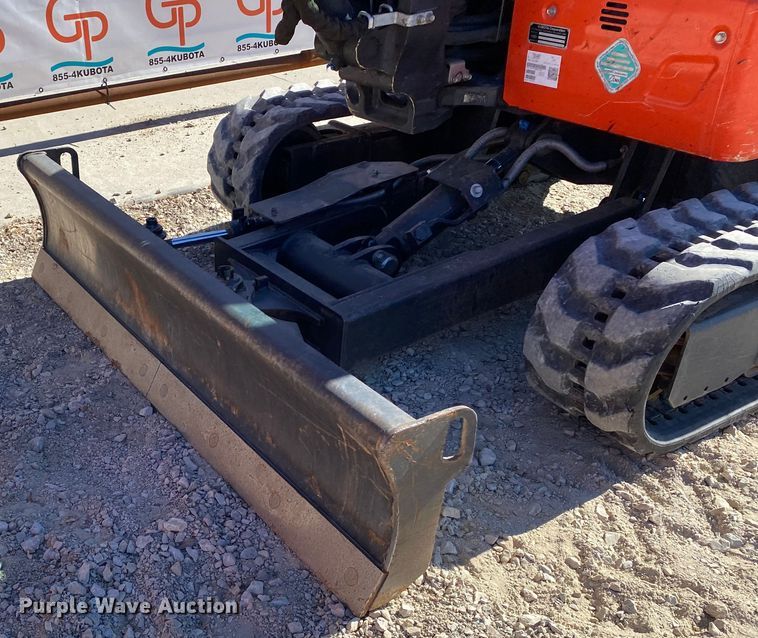 image for item DL6753 2020 Kubota U35-4  mini excavator