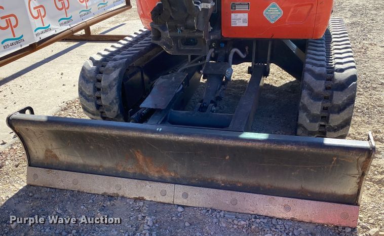 image for item DL6753 2020 Kubota U35-4  mini excavator