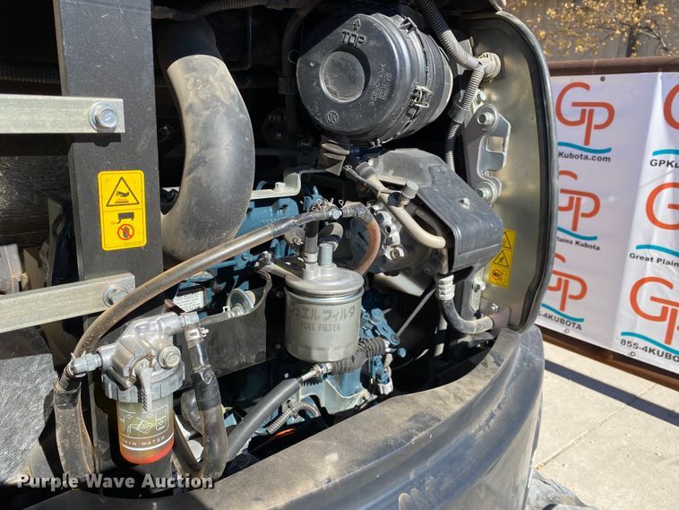 image for item DL6753 2020 Kubota U35-4  mini excavator