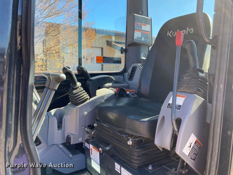 image for item DL6753 2020 Kubota U35-4  mini excavator