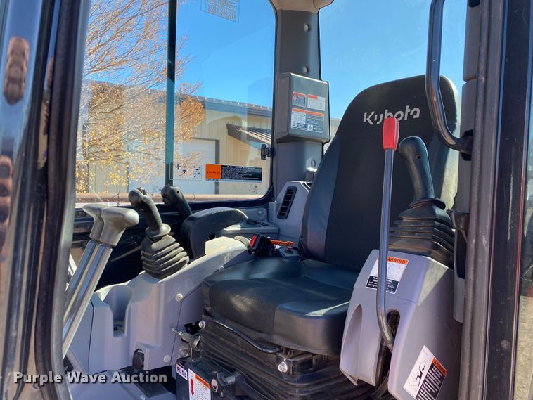 image for item DL6753 2020 Kubota U35-4  mini excavator