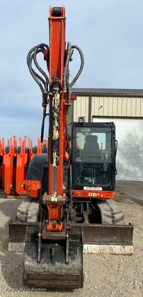 image for item DL6754 2019 Kubota KX080-4SR3A  mini excavator