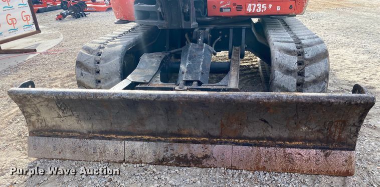 image for item DL6754 2019 Kubota KX080-4SR3A  mini excavator