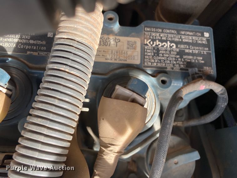 image for item DL6754 2019 Kubota KX080-4SR3A  mini excavator