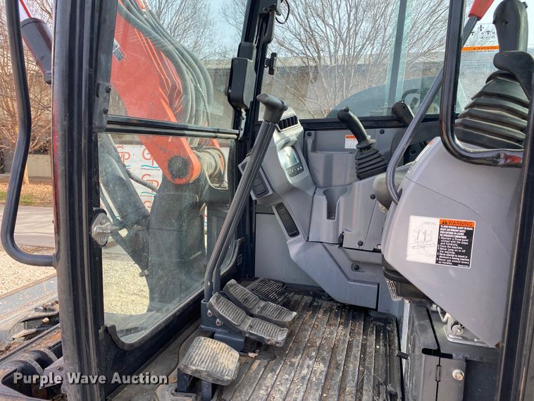 image for item DL6754 2019 Kubota KX080-4SR3A  mini excavator