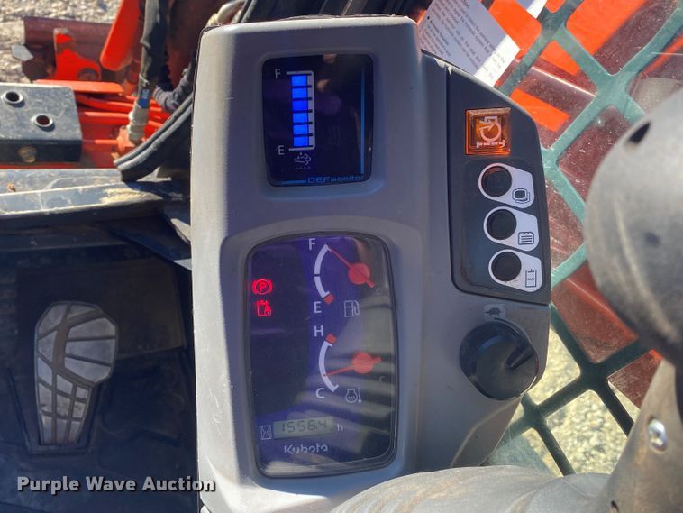 image for item DL6756 2019 Kubota SVL95-2S  tracked skid steer loader