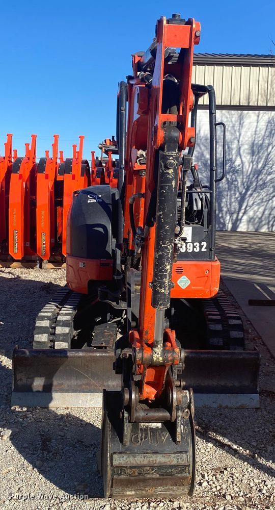 image for item DL6758 2017 Kubota U35-4  mini excavator
