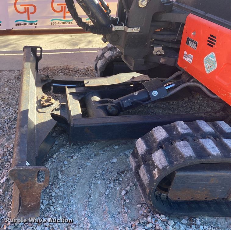 image for item DL6758 2017 Kubota U35-4  mini excavator