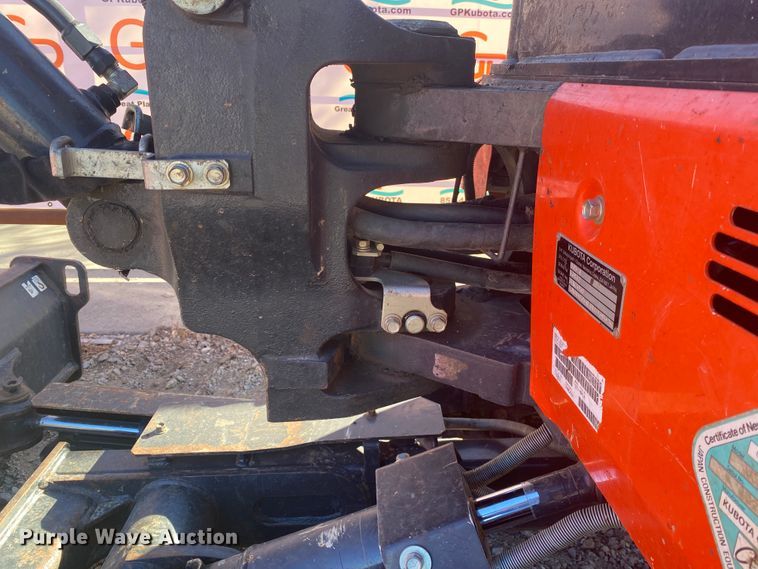 image for item DL6758 2017 Kubota U35-4  mini excavator