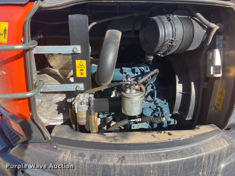 image for item DL6758 2017 Kubota U35-4  mini excavator