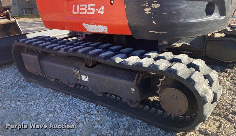 image for item DL6758 2017 Kubota U35-4  mini excavator