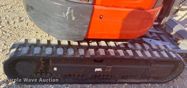 image for item DL6758 2017 Kubota U35-4  mini excavator